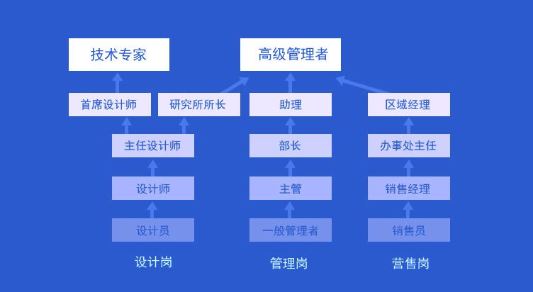 多條職業發(fā)展通道(dào)